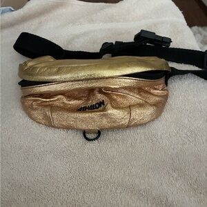 Gold and Bronze Waist Bag